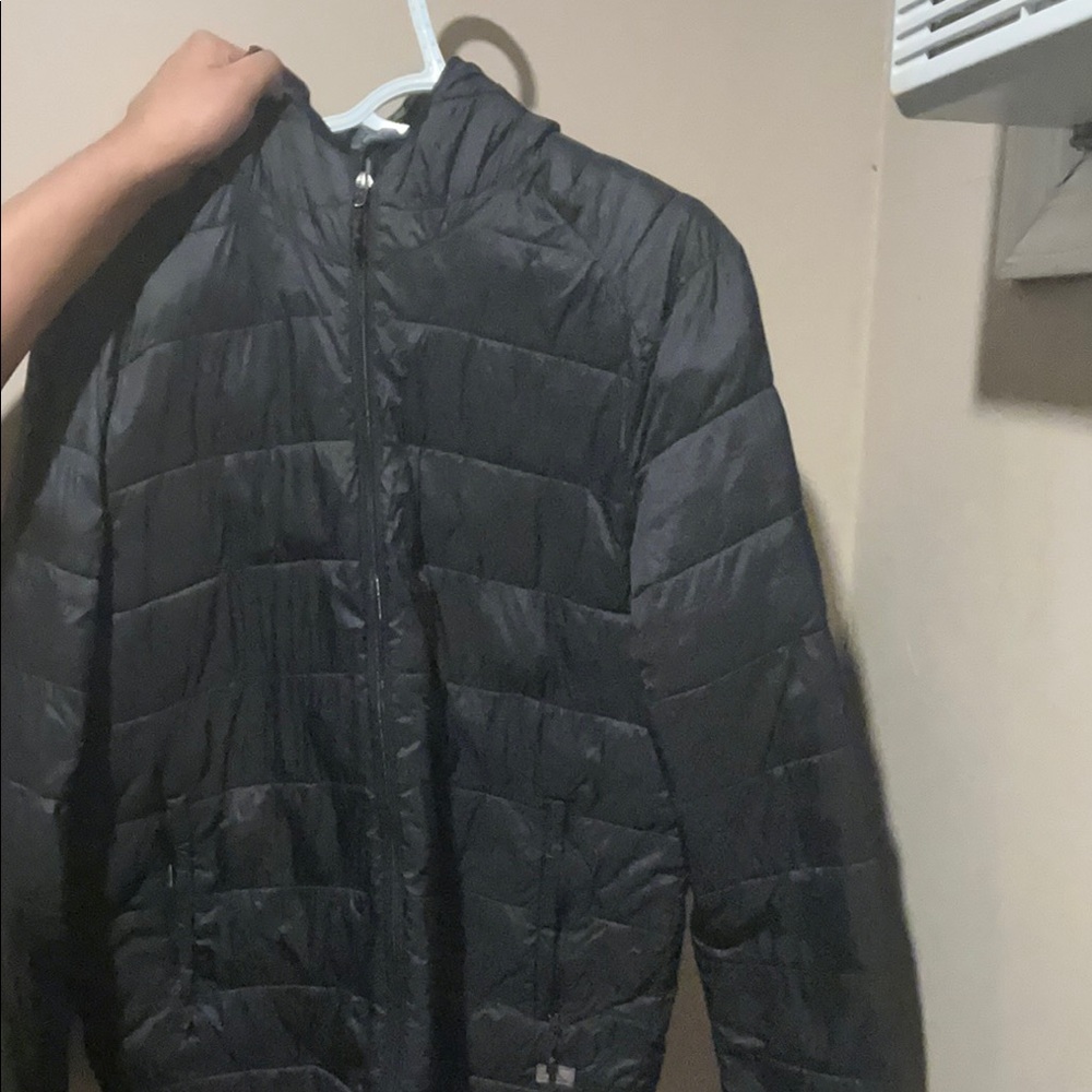 ZeroXposur Black Puffer Jacket with Quilted Design
